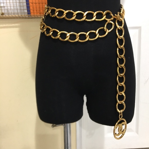 CHANEL Accessories - Chanel adjustable Chain belt